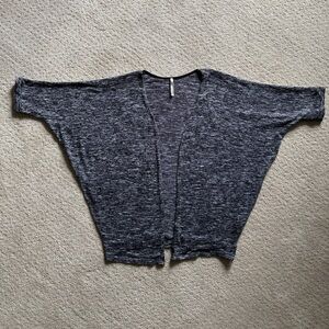 Heather Black Cardigan